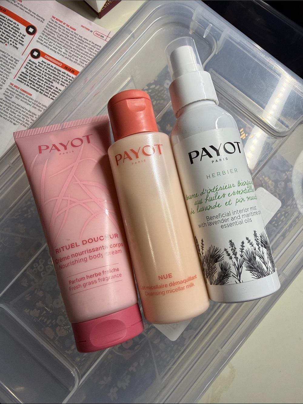 PAYOT Paris Skincare Trio